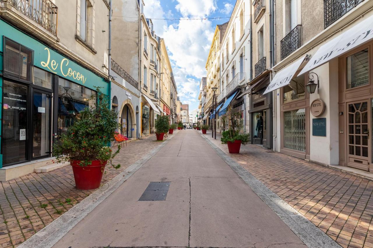 Appar Quartier Calm Coeur De Ville Ажан Екстериор снимка