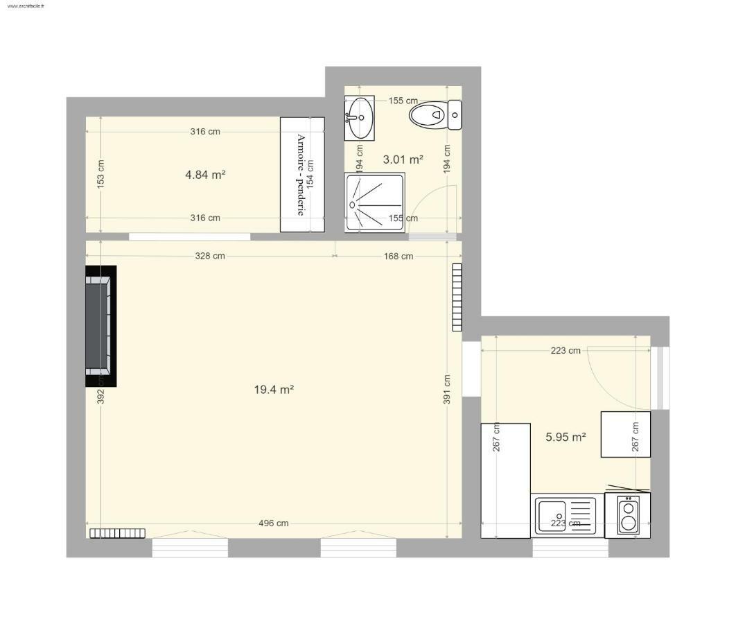 Appar Quartier Calm Coeur De Ville Ажан Екстериор снимка